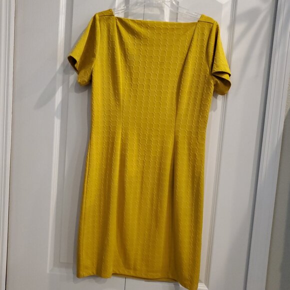 Stella & Julie Square Neckline Knee Length Dress Size 12 - Picture 3 of 5